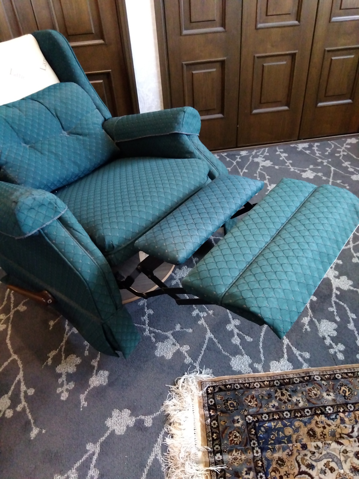 リクライニングチェアー張替え後